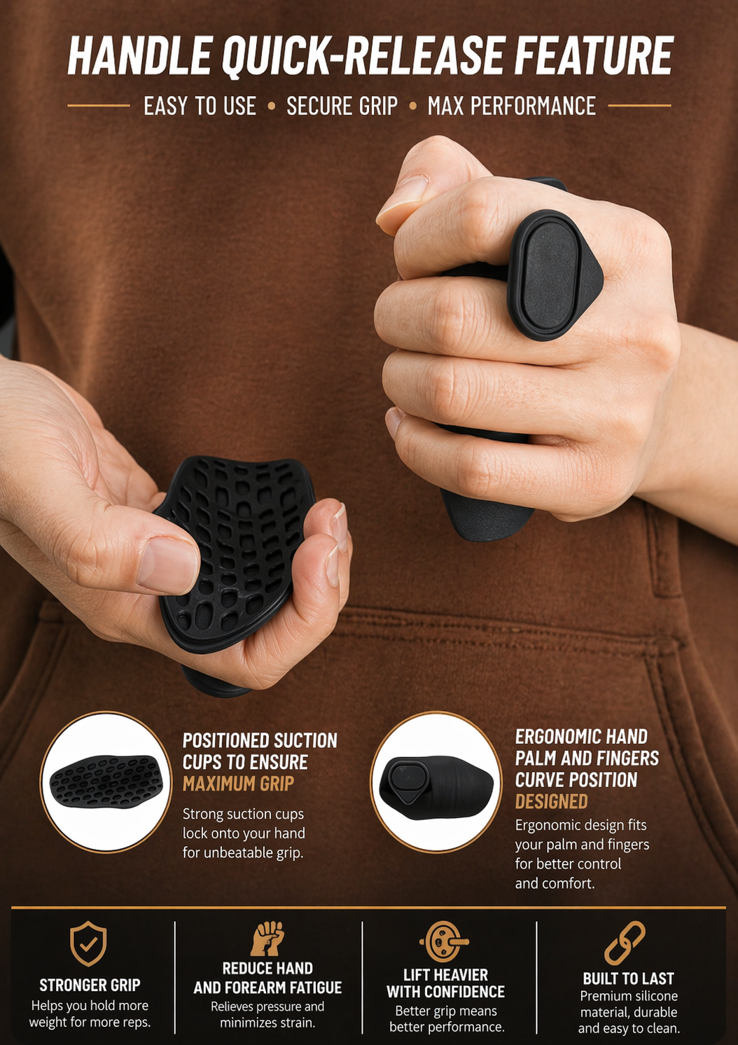 LiftLab Silicone Grip Pads
