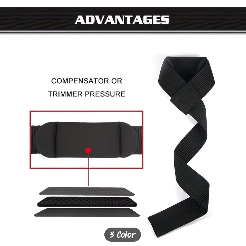 LiftLab Lifting Straps (Heavy Duty Grip Support)