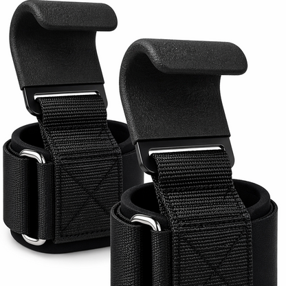 LiftLab Pro Lifting Hooks (Heavy Duty Grip Support)